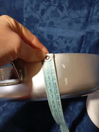 Teglia rotonda in alluminio