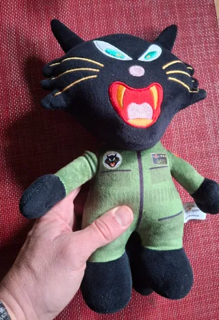 Peluche Gato Ala 12 Piloto
