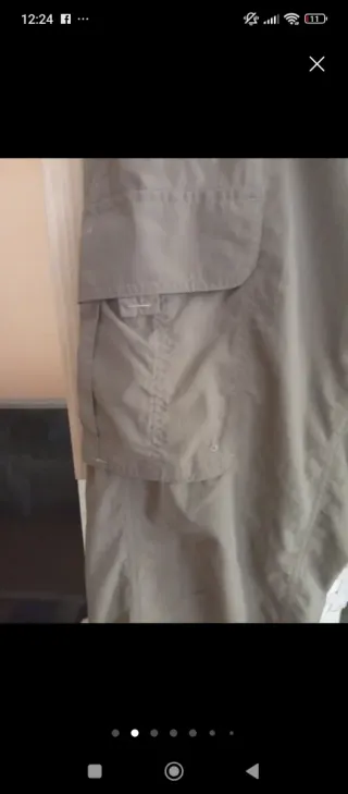 Pantalones Titanium Hombre Verde Oliva