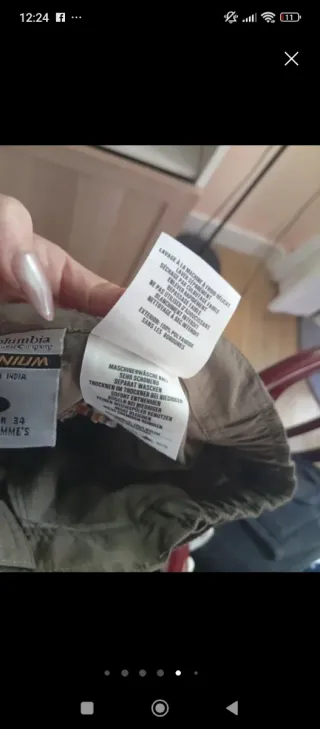 Pantalones Titanium Hombre Verde Oliva