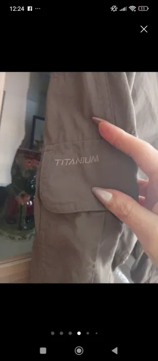 Pantalones Titanium Hombre Verde Oliva