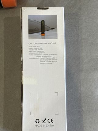 reparación de arañazos de pintura de coche