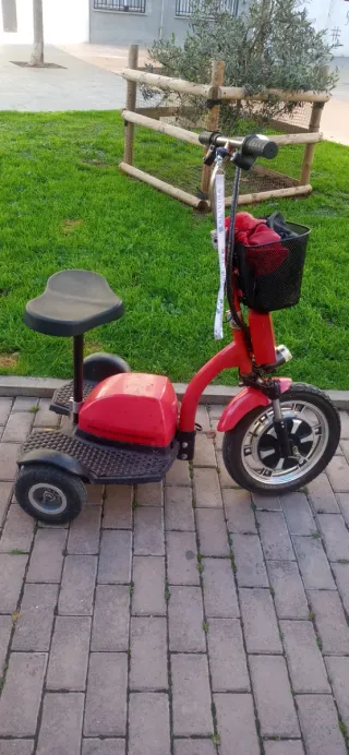 Triciclo Eléctrico Ciclotek Rojo