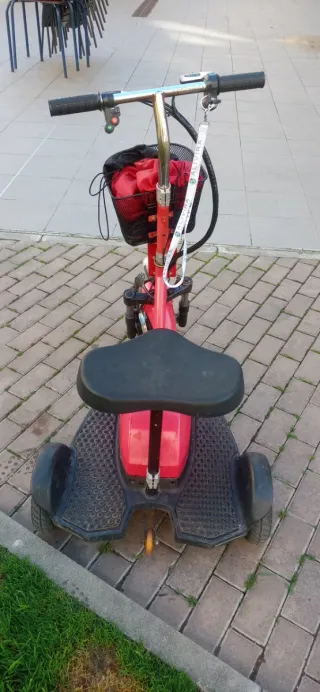 Triciclo Eléctrico Ciclotek Rojo