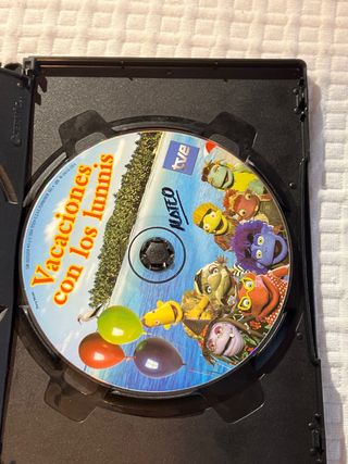 DVD Vacaciones con los Lunnis + CD