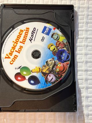 DVD Vacaciones con los Lunnis + CD