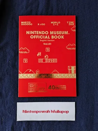 Libro Oficial Museo Nintendo Vol 1 en inglés