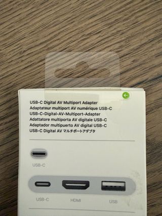 Adaptador Apple USB-C AV Multiport