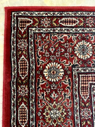 Alfombra Ikea Valby Ruta 170x230 Roja