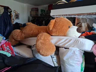 Oso de peluche grande marrón
