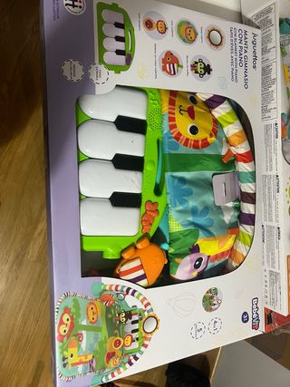 Manta Gimnasio Bebé con Piano Juguete