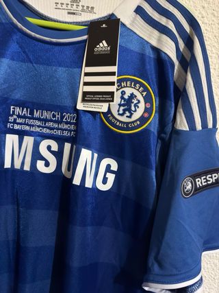 Camiseta Chelsea Final Múnich 2012 Adidas