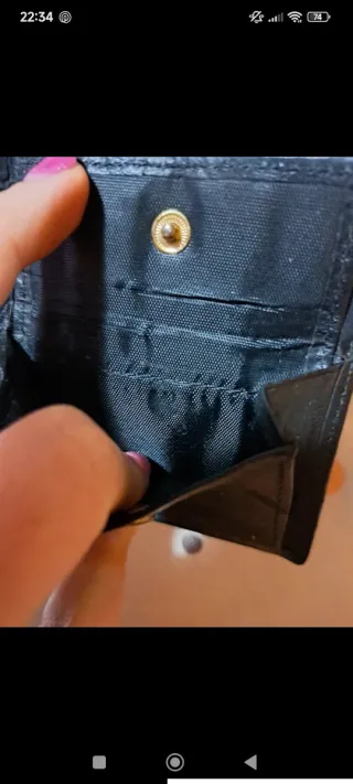 Cartera Visconti Cuero Negra