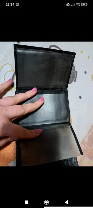 Cartera Visconti Cuero Negra