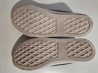 Zapatillas altas tela negra mujer talla 36