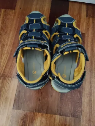 Sandalias Trekking Infantil Neakpeak Azul/Amarill