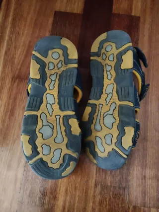 Sandalias Trekking Infantil Neakpeak Azul/Amarill