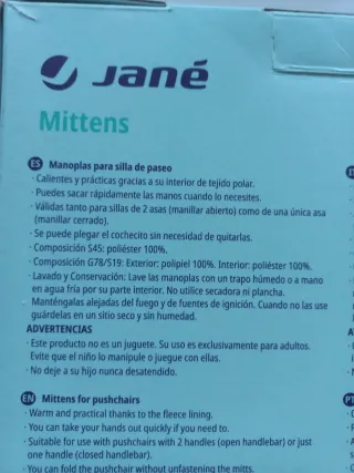 Manoplas Jané para Silla de Paseo