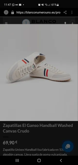 Zapatillas El Ganso Beige Talla 43