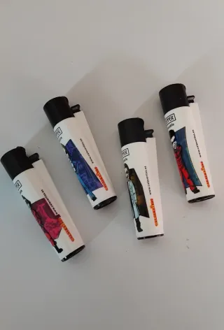 Lotto 4 accendini Clipper La casa di carta