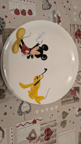 Set 7 Piatti Pizza Disney