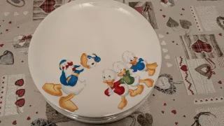 Set 7 Piatti Pizza Disney