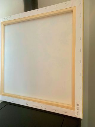 Dipinto floreale acrilico su tela