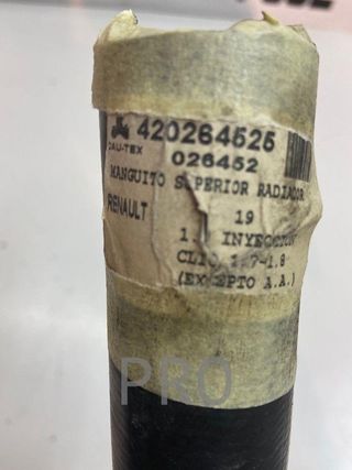 Renault 19 manguito agua ref: 026452