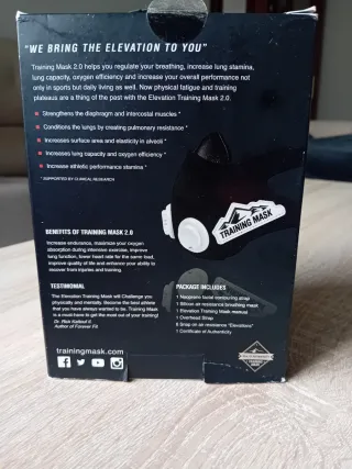 Máscara de Treino Elevation Training Mask 2.0