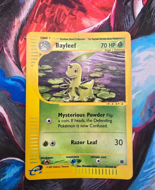Carta Pokemon TCG Bayleef Holo Reverse 71/165