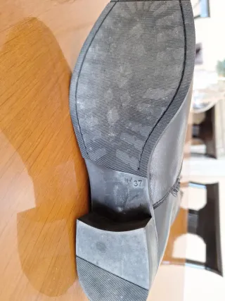 Botas altas mujer de piel.