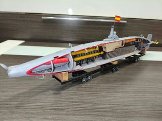 Maqueta Submarino Isaac Peral