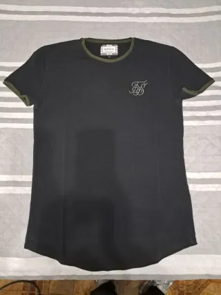 Camiseta SikSilk Negra Talla L