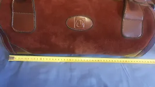 Bolsa de viaje de piel vintage