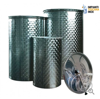 Depósitos Vino Acero Inox 200 y 500 L