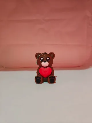 Portachiavi Orsetto con Cuore - Nuovo