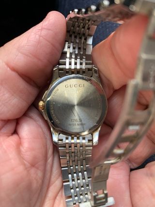 Orologio Gucci Timeless 126.5 Oro e Argento