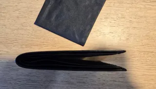 Cartera Billetera tarjetero cuero vacuno original