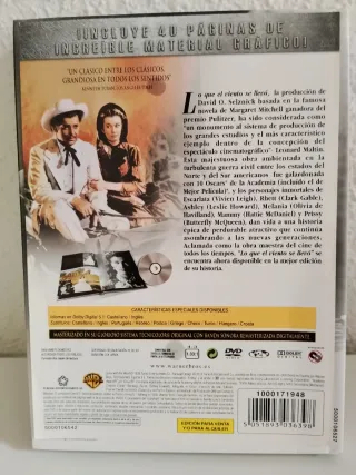 DVD Lo que el viento se llevó - Titanium Collectio