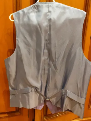 Chaleco de fiesta lila talla 50