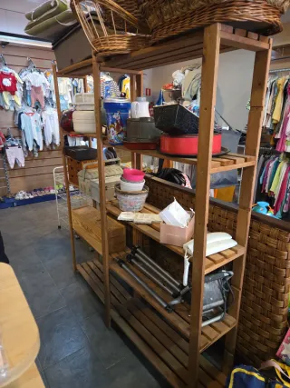 Estantería de madera 173x72x25cm