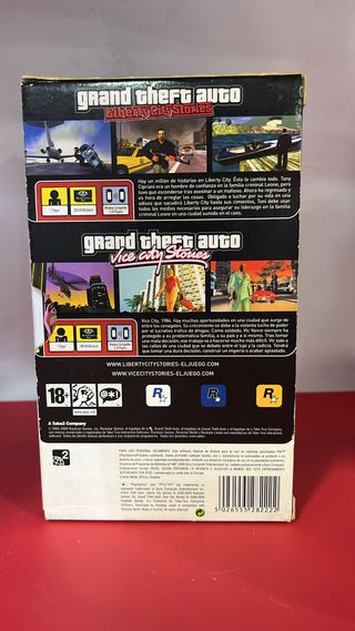Pack Doble GTA PSP: Liberty City & Vice City