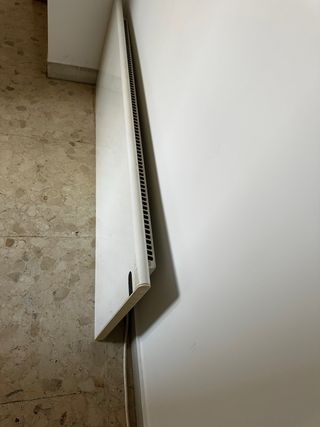 Radiador plano blanco