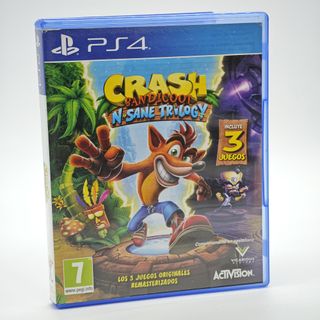 VIDEOJUEGO PS4 CRASH BANDICOOT N SANE TRILOGY