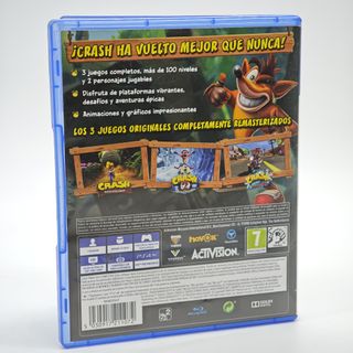 VIDEOJUEGO PS4 CRASH BANDICOOT N SANE TRILOGY