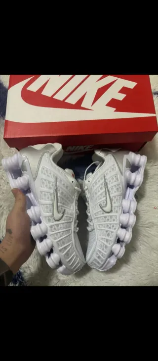 Nike Shox Blancas Talla 42