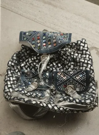 Zaino l'Angolo del Vintage multicolor