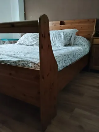 cama rustica Ikea Leksvik con almacenajeURGE VENTA