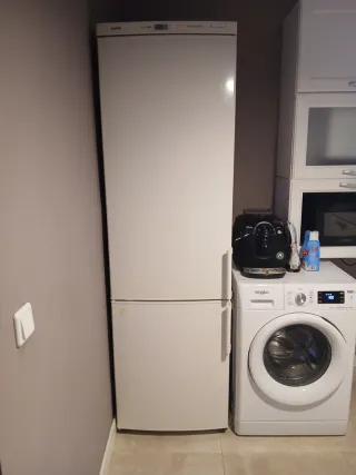 Nevera Combi Siemens Blanca