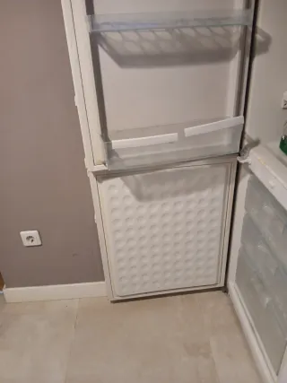 Nevera Combi Siemens Blanca